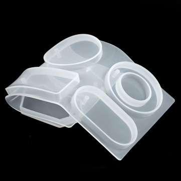 3PCS DIY Pendant Epoxy Mold Set Jewelry Pendant Mould Craft