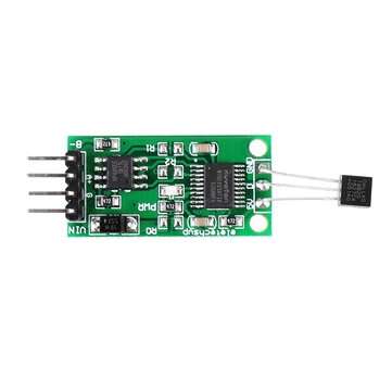 3pcs DS18B20 5V TTL Com UART Temperature Acquisition Sensor Module Modbus RTU PC PLC MCU Digital The