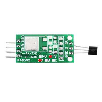 3pcs DS18B20 5V RS485 Com UART Temperature Acquisition Sensor Module Modbus RTU PC PLC MCU Digital T