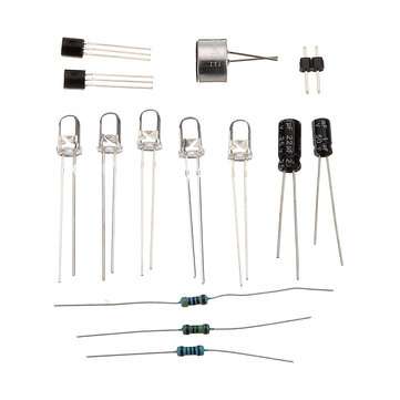 3pcs DIY Voice Controlled Melody Light 5MM Highlight DIY LED Flash Electronic Training Kit