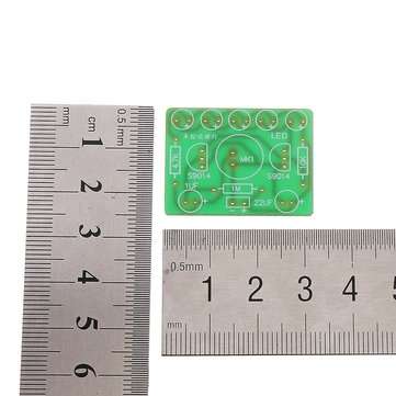 3pcs DIY Voice Controlled Melody Light 5MM Highlight DIY LED Flash Electronic Training Kit