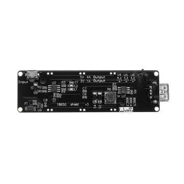 3pcs ESP32S ESP32 0.5A Micro USB Charger Board 18650 Battery Charging Shield Wemos Geekcreit for Ard