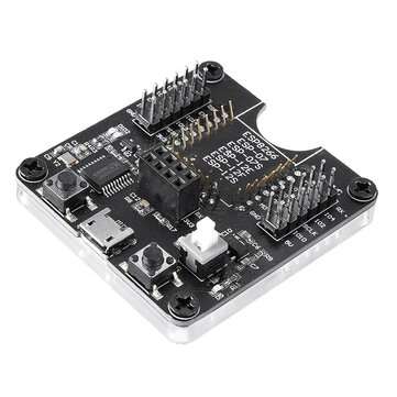 3PCS ESP8266 Test Board Burner Development Board WIFI Module For ESP-01 ESP-01S ESP-12E ESP-12F ESP-