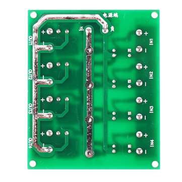 3Pcs F5305S Mosfet Module PWM Input Steady 4 Channels 4 Route Pulse Trigger Switch DC Controller E-s