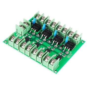 3Pcs F5305S Mosfet Module PWM Input Steady 4 Channels 4 Route Pulse Trigger Switch DC Controller E-s