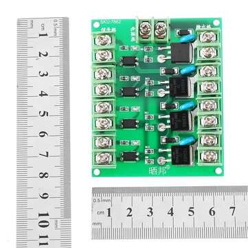 3Pcs F5305S Mosfet Module PWM Input Steady 4 Channels 4 Route Pulse Trigger Switch DC Controller E-s
