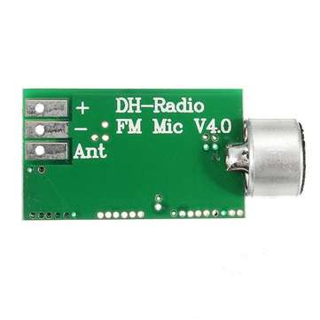 3Pcs FM Wireless Microphone Pickup Wireless Audio Transmitter FM Emission MIC Core Board V4.0 100MHz