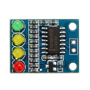 3pcs FXD-82B 12V Battery Indicator Board Module Load 4 Digit Electricity Indication With LED Lamp