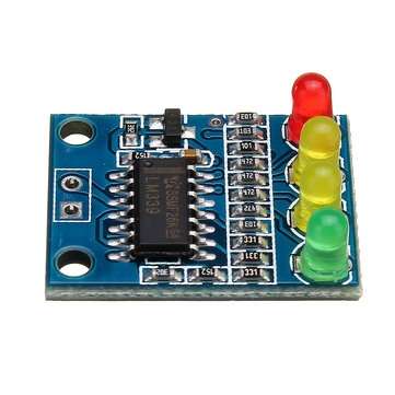 3pcs FXD-82B 12V Battery Indicator Board Module Load 4 Digit Electricity Indication With LED Lamp