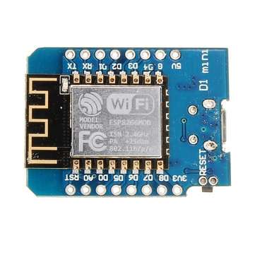 3Pcs Geekcreit D1 Mini V2.3.0 WIFI Internet Of Things Development Board Based ESP8266 ESP-12S 4MB FL