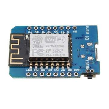 3Pcs Geekcreit D1 Mini V2.3.0 WIFI Internet Of Things Development Board Based ESP8266 ESP-12S 4MB FL