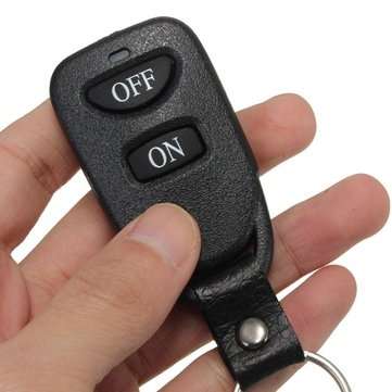 3Pcs Geekcreit DC 12V 10A Relay 1CH Channel Wireless RF Remote Control Switch Transmitter With Rec