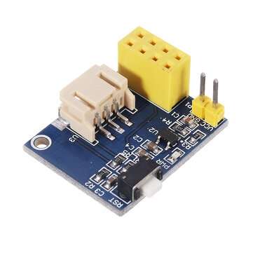 3Pcs Geekcreit ESP8266 ESP-01 ESP-01S WS2812 RGB LED Lamp Module Support for IDE Programming