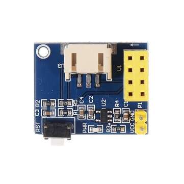 3Pcs Geekcreit ESP8266 ESP-01 ESP-01S WS2812 RGB LED Lamp Module Support for IDE Programming