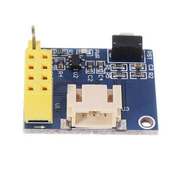 3Pcs Geekcreit ESP8266 ESP-01 ESP-01S WS2812 RGB LED Lamp Module Support for IDE Programming