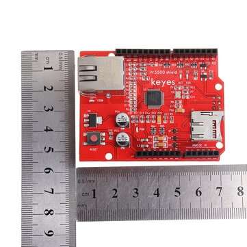 3Pcs Keyes W5500 Network Expansion Board Module Supports UNO&MEGA2560 Development Board