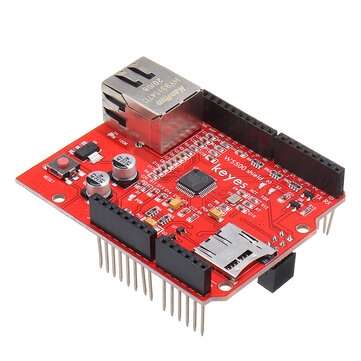 3Pcs Keyes W5500 Network Expansion Board Module Supports UNO&MEGA2560 Development Board