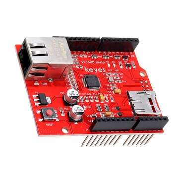 3Pcs Keyes W5500 Network Expansion Board Module Supports UNO&MEGA2560 Development Board