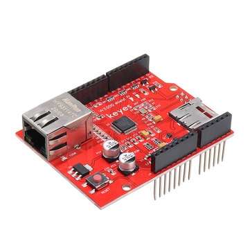 3Pcs Keyes W5500 Network Expansion Board Module Supports UNO&MEGA2560 Development Board
