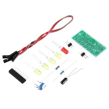 3Pcs KA2284 Level Indicator LED Audio Level Meter Electronic Production Kit Soldering Practice Parts