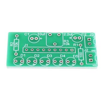 3Pcs KA2284 Level Indicator LED Audio Level Meter Electronic Production Kit Soldering Practice Parts