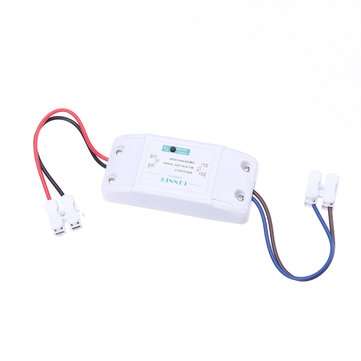 3pcs KTNNKG Wireless Light Switch Kit For Lamps Fans Appliances 433Mhz RF Receiver Default ON