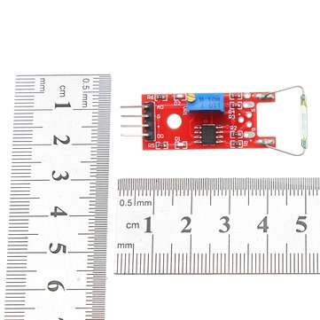 3pcs KY-025 4pin Magnetic Dry Reed Pipe Switch Magnetron Sensor Switch Module