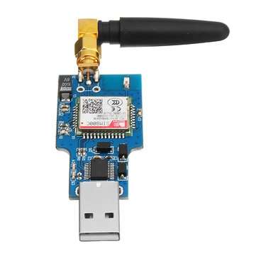 3pcs LC-GSM-SIM800C-2 USB to GSM Serial Port GPRS SIM800C Module with bluetooth Computer Control