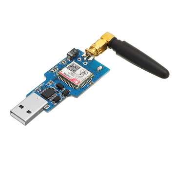 3pcs LC-GSM-SIM800C-2 USB to GSM Serial Port GPRS SIM800C Module with bluetooth Computer Control