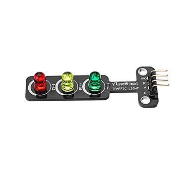 3pcs LED Traffic Light Module Electronic Building Blocks Board