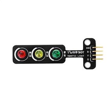 3pcs LED Traffic Light Module Electronic Building Blocks Board
