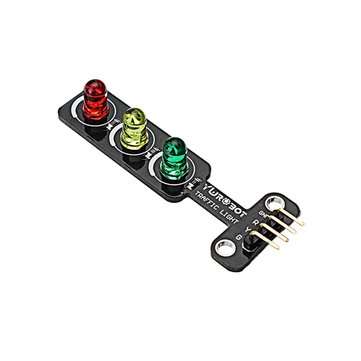 3pcs LED Traffic Light Module Electronic Building Blocks Board