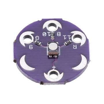 3pcs LilyPad Tri-Color LED RGB Module LilyPad LED Board Tri-color Module