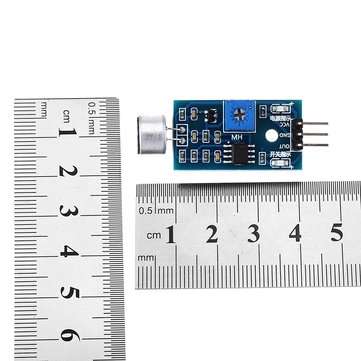 3pcs LM393 Sound Detection Sensor Module For  Para Som Condenser Transducer Sensor Vehicle Kit