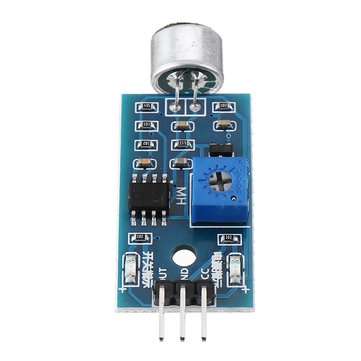 3pcs LM393 Sound Detection Sensor Module For  Para Som Condenser Transducer Sensor Vehicle Kit