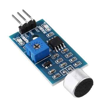 3pcs LM393 Sound Detection Sensor Module For  Para Som Condenser Transducer Sensor Vehicle Kit