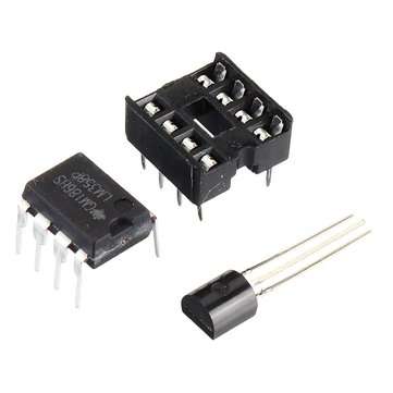 3Pcs LM358 Breathing Light Production Kit Electronic DIY Training Parts Electric Vehicle Modificatio