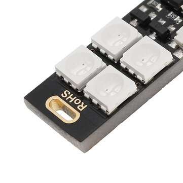 3PCS LUSTREON 1.5W SMD5050 Button Switch Colorful USB LED Rigid Strip Light for Power Bank DC5V