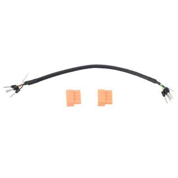 3Pcs M5Stack 24AWG 4-Core Twisted Pair Shielded Cable RS485 RS232 CAN Data Communication Line 0.2M