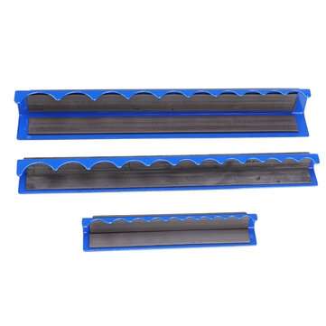 3pcs Magnetic Socket Holder for 1/4 3/8 1/2 Inch Socket Adapters Storage Shelf Organizer