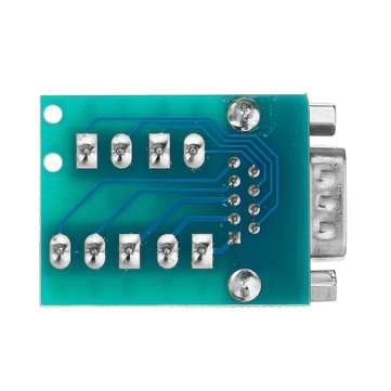 3pcs Male Head RS232 Turn Terminal Serial Port Adapter DB9 Terminal Connector