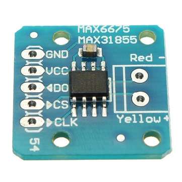 3Pcs MAX31855 MAX6675 SPI K Thermocouple Temperature Sensor Module Board