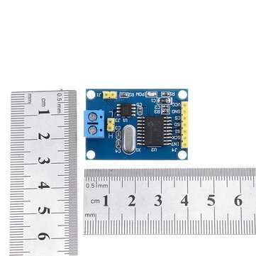 3Pcs MCP2515 CAN Bus Module Board TJA1050 Receiver SPI 51 MCU ARM Controller 5V DC