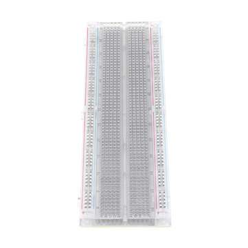 3pcs MB-102 MB102 Transparent Breadboard 830 Point Solderless PCB Bread Board Test Develop DIY