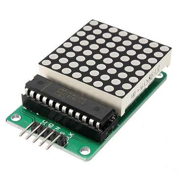 3Pcs MAX7219 Dot Matrix Module MCU LED Control Module Kit