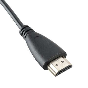 3pcs Micro HDMI to HDMI HD Cable 1 Meter Data Conversion Display Cable