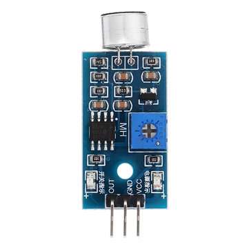 3Pcs Microphone Sound Sensor Module Voice Sensor High Sensitivity Sound Detection ModuleGeekcreit fo