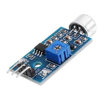 3Pcs Microphone Sound Sensor Module Voice Sensor High Sensitivity Sound Detection ModuleGeekcreit fo