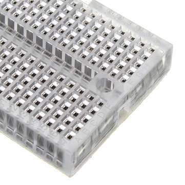 3pcs Mini Breadboard Protoboard DIY Kit Universal Transparent Solderless SYB-170 Breadboard 170Tie-p