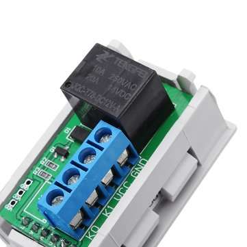 3pcs Mini 12V 20A Digital LED Dual Display Timer Relay Module With Case Timing Delay Cycle
